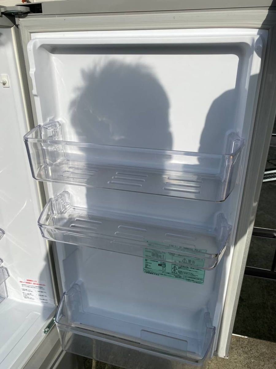 大量入荷 G7395 2017年製 168L MR-P17A-S 冷凍冷蔵庫 2ドア 三菱 MITSUBISHI - 100リットル～ -  labelians.fr