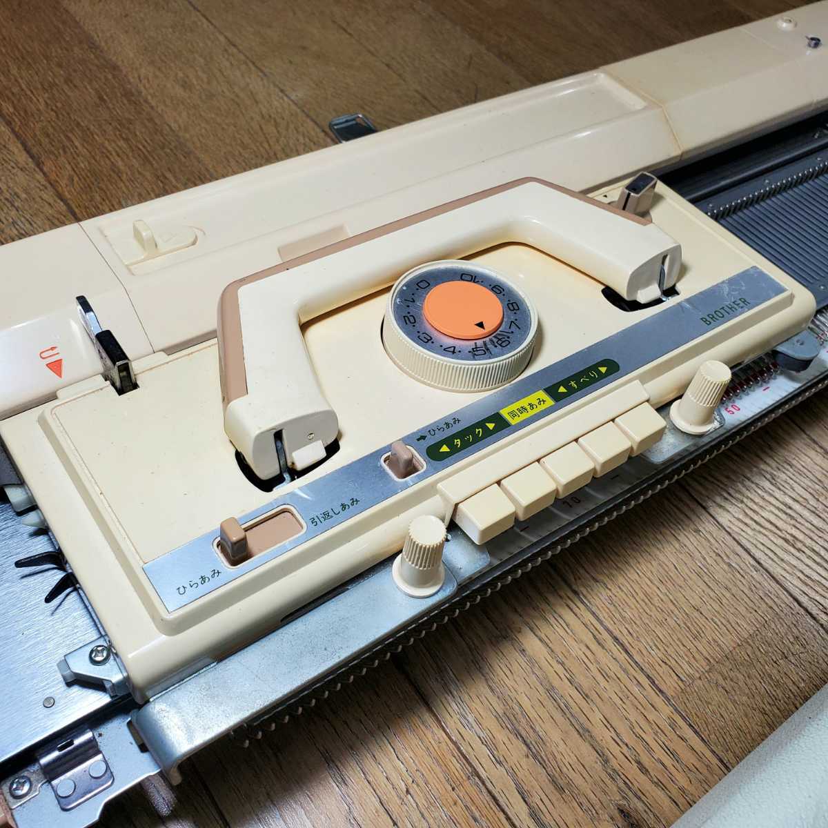 SALE】 編み機、編機、編み物、ブラザー編み機4.5㎜ピッチパンチタイプ 大人気新作 ブラザー製編み機 その他
