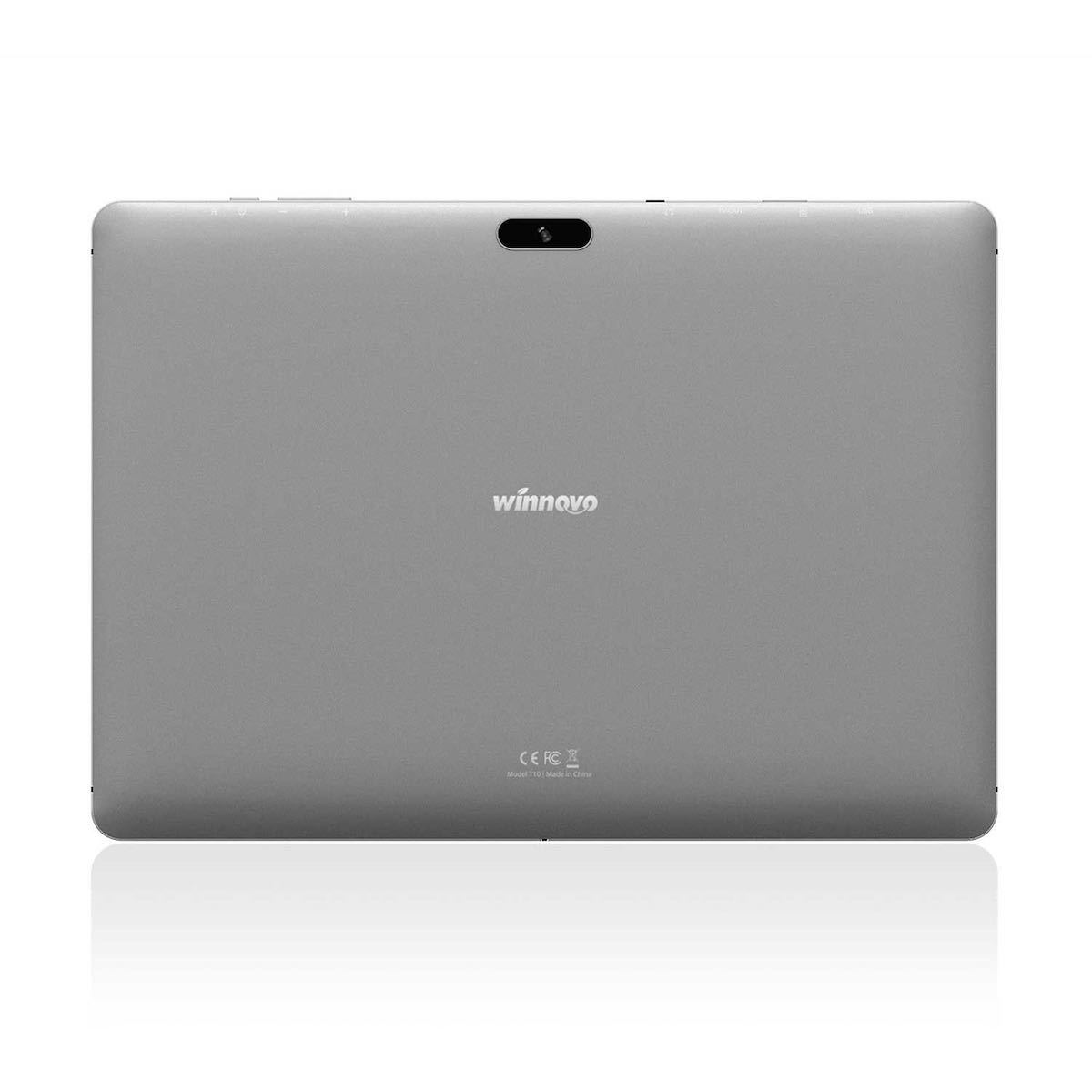 Android タブレット 10インチ 3GBRAM 32GB IPS液晶 Wi-Fi WINNOVO グレー