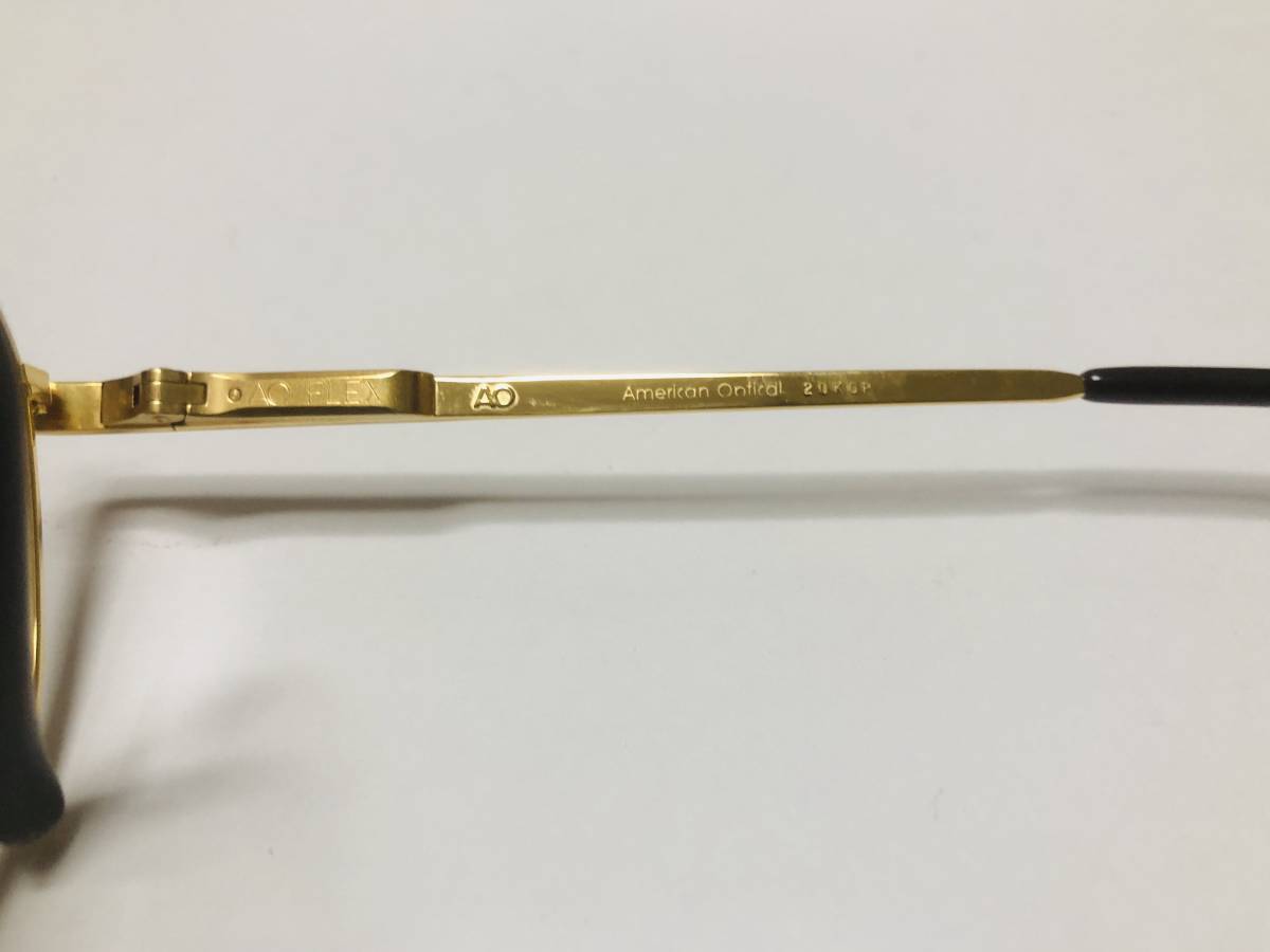 新品箱付】高級 20K金 アメリカンオプティカル 80年代 AO 新品箱付】高級 20K金 アメリカンオプティカル 80年代 AO
