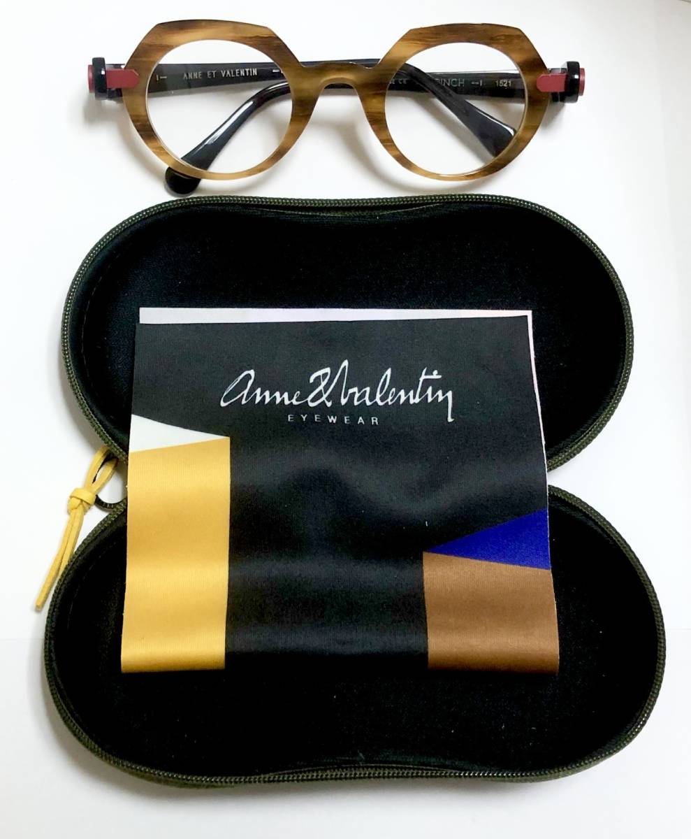 ANNE ET VALENTIN フレームフランス製 新品・純正ケース付き クラウン 