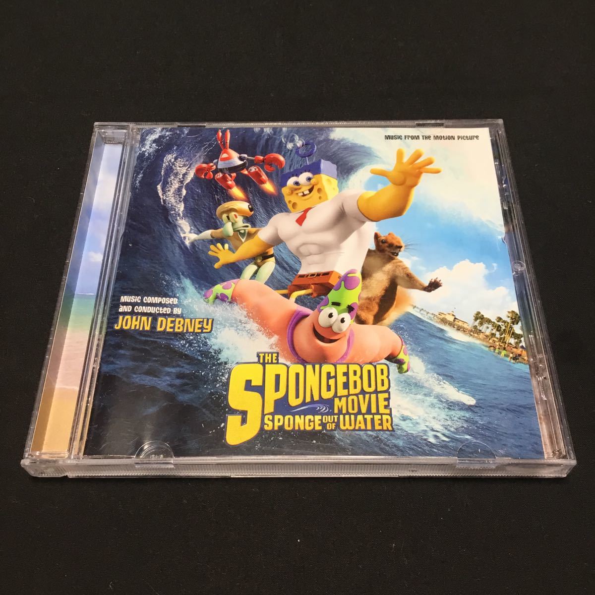 The Spongebob Movie: Sponge Out Of Water CD スポンジバブ サウンドトラック USA盤 ディスク美品_画像1