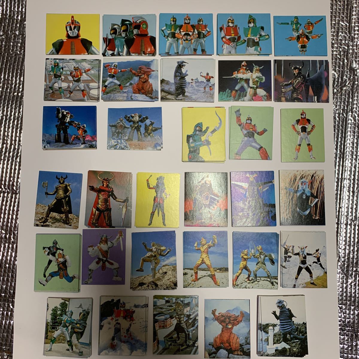 ウルトラ超伝説　アンドロ超戦士　アンドロメロス　カード　32枚　ウルトラマン　昭和　駄菓子屋　メンコ_画像1