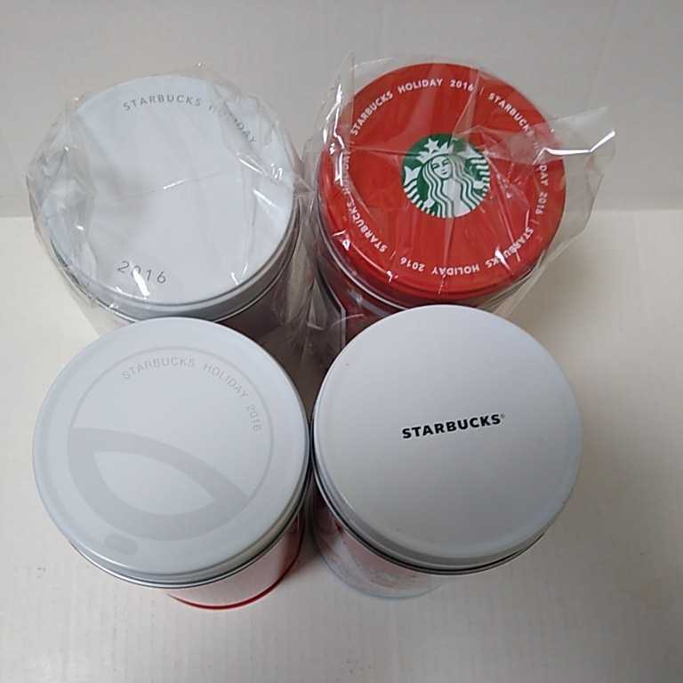  Starbucks 2016 year Christmas can all 4 kind set STARBUCKS start ba not for sale Hori te-