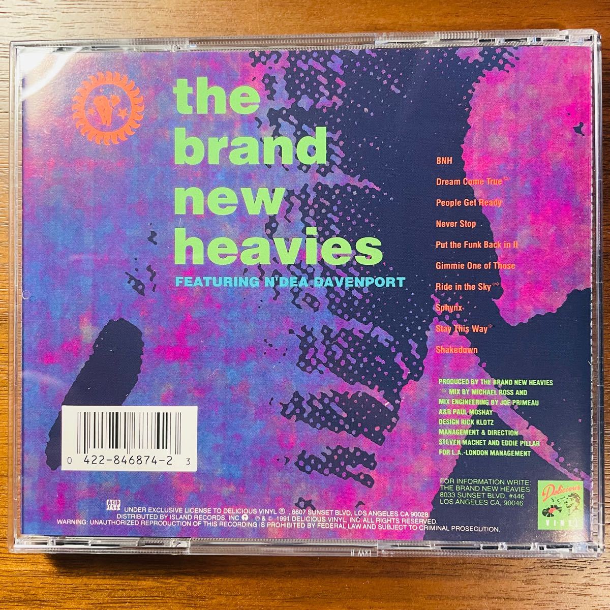 THE BRAND NEW HEAVIES 輸入盤　