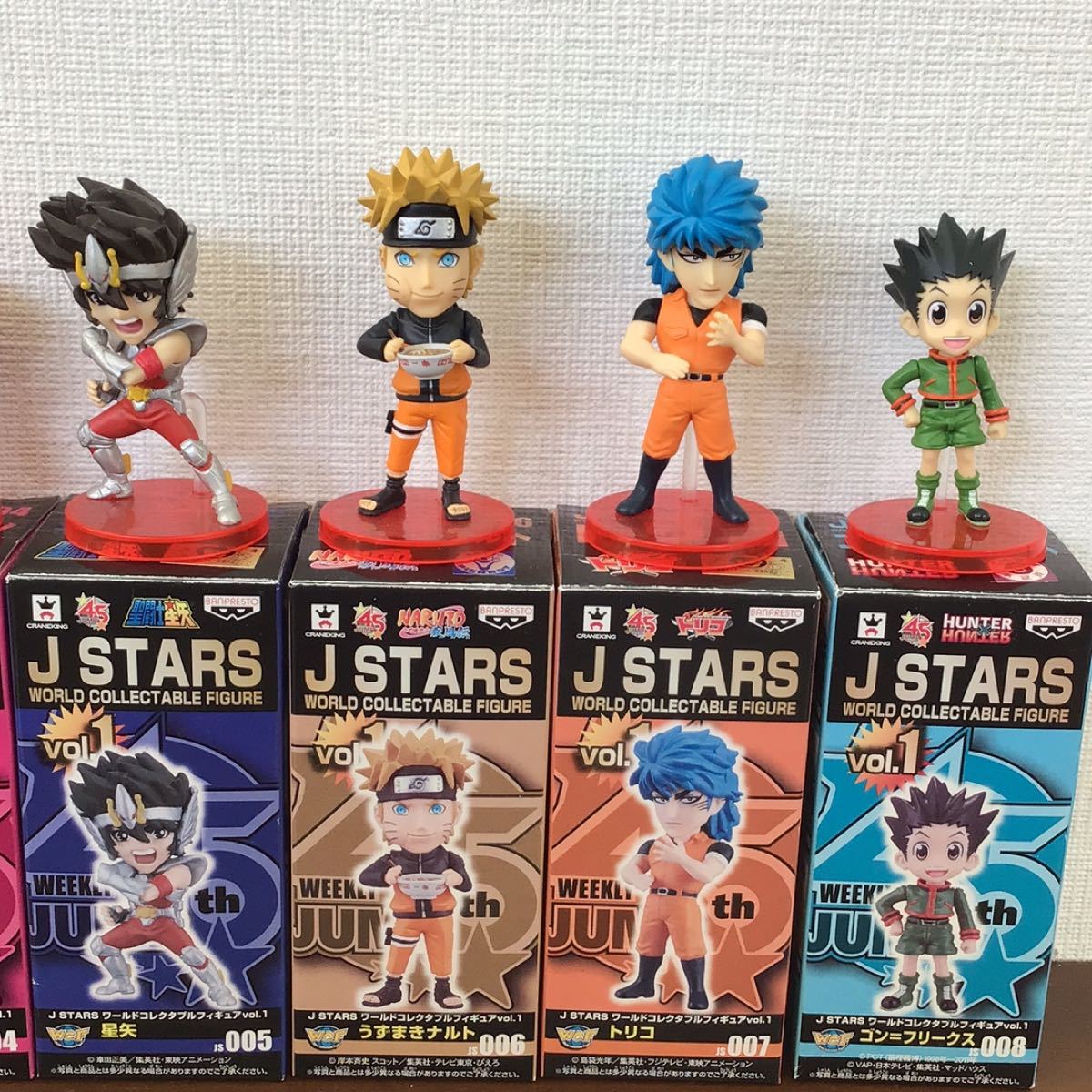 全品送料無料 J STARS ワールドコレクタブルフィギュアvol.1 ハンター