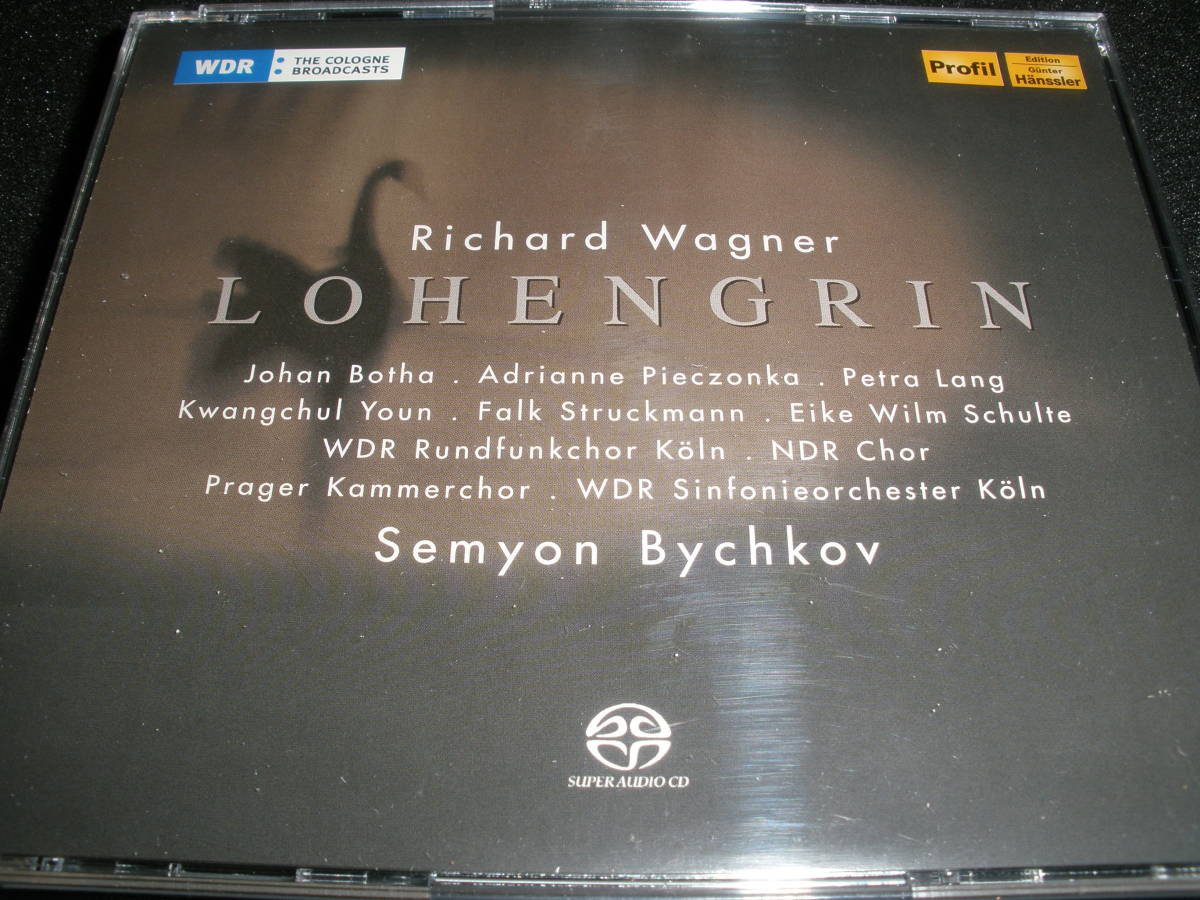 SACD ワーグナー ローエングリン ビシュコフ ボータ ピエチョンカ ラング シュトゥルックマン ケルン Wagner Lohengrin Bychkov WDR_SACDワーグナー ローエングリン ビシュコフ