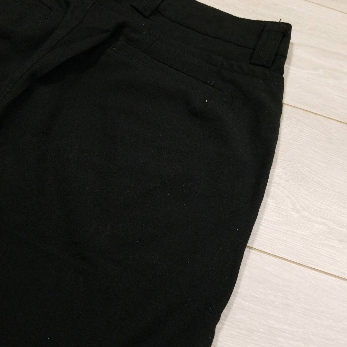 P172 gaminerie Gaminerie узкие брюки S слаксы чёрный серия оттенок черного низ 