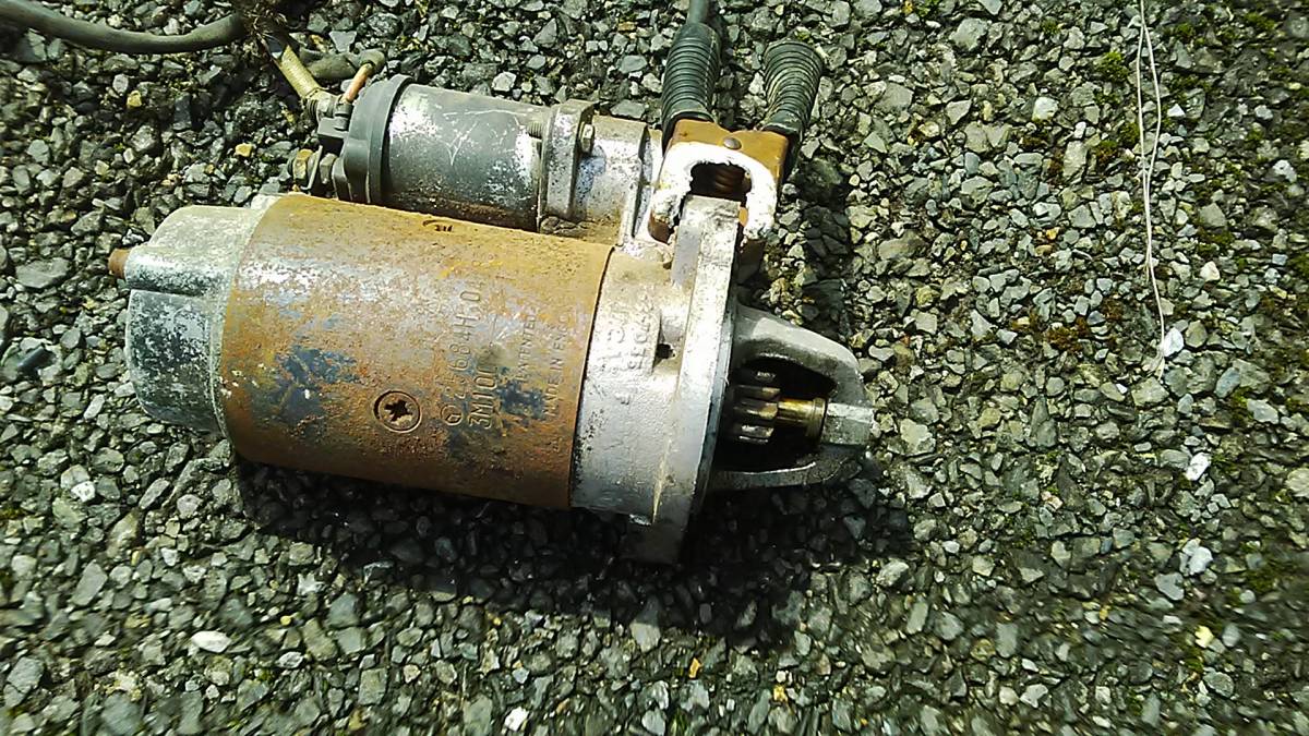 ジャガー XJ6 4.2 セルモーター 中古 Lucas 25684H 部品取あり スターターモーター シリーズ3 デイムラー ■