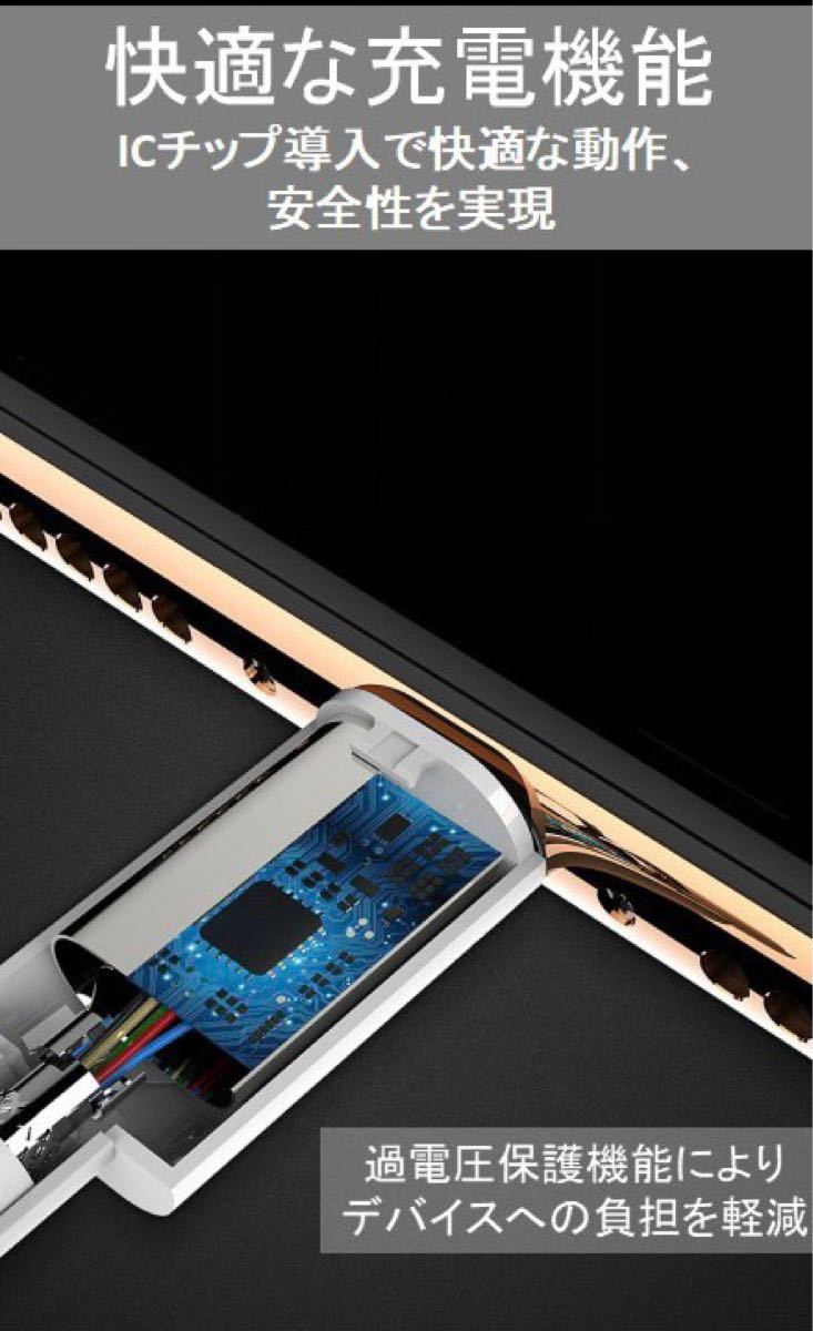 iPhone ライトニングケーブル 充電 1ｍ 5本＋1本セット 送料無料 USBケーブル 急速充電 保証 安い データ通信