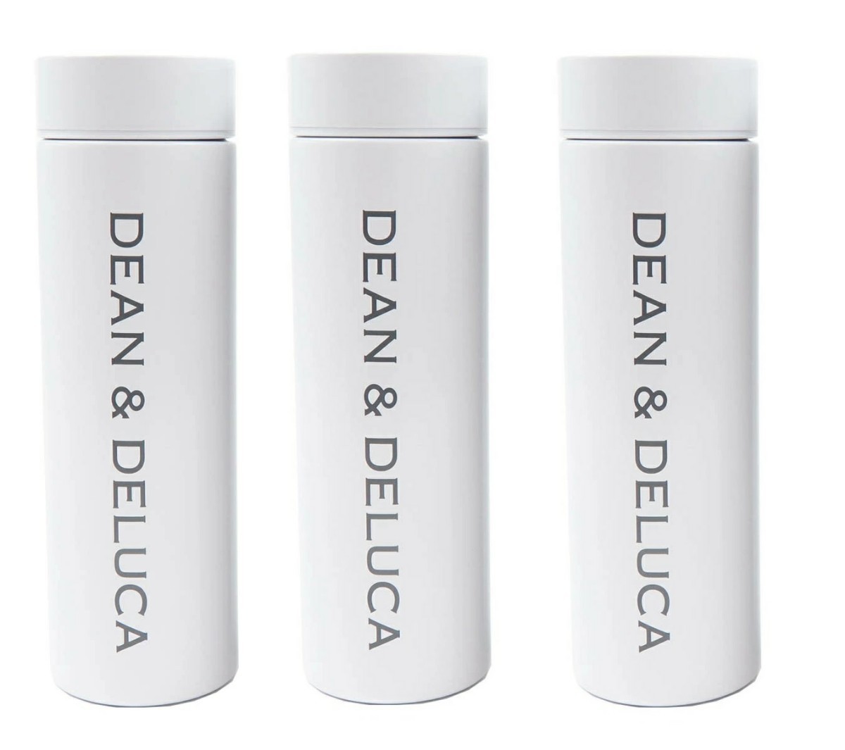 ディーンアンドデルーカ DEAN & DELUCA ステンレスボトル　3個セット　ホワイト チャコールグレー自由組み合わせ
