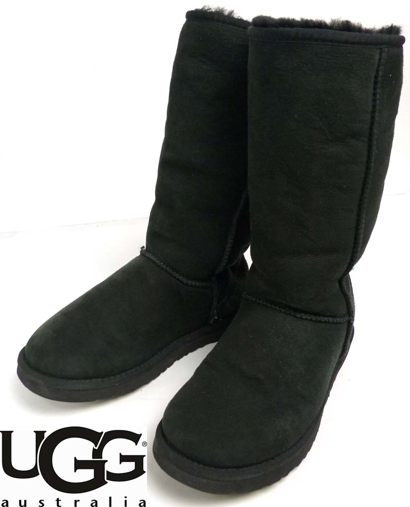 【訳あり】UGG アグ CLASSIC TALL ムートンブーツ US7(24cm相当)( レディース )【中古】2h-1-035_画像1