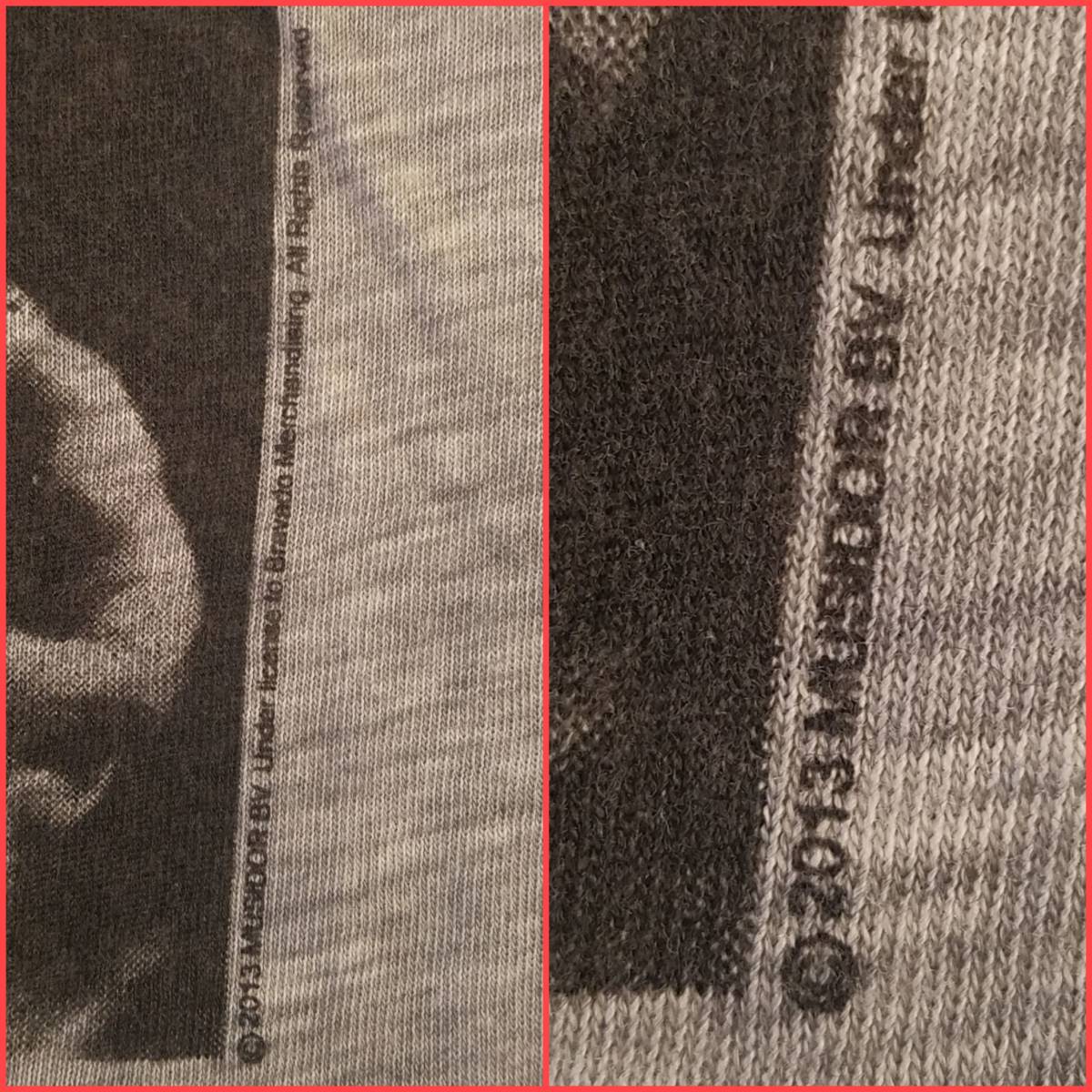 魅惑のバンドT特集! 新品『DIVIDED H&M(エイチアンドエム) × ミック・ジャガー』半袖Tシャツ グレー M 価格￥1490／ローリングストーンズ_画像7