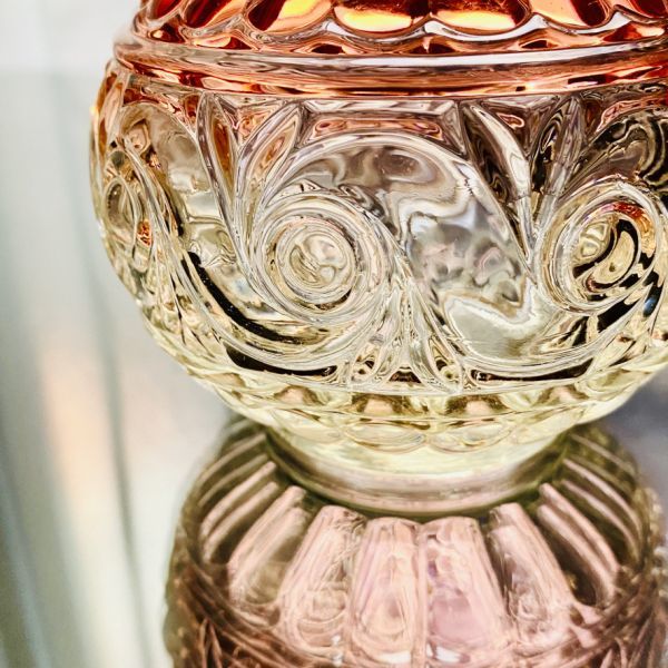 新品即決 19世紀アンティーク レッド 赤 ローズ ポット花瓶 香水瓶 
