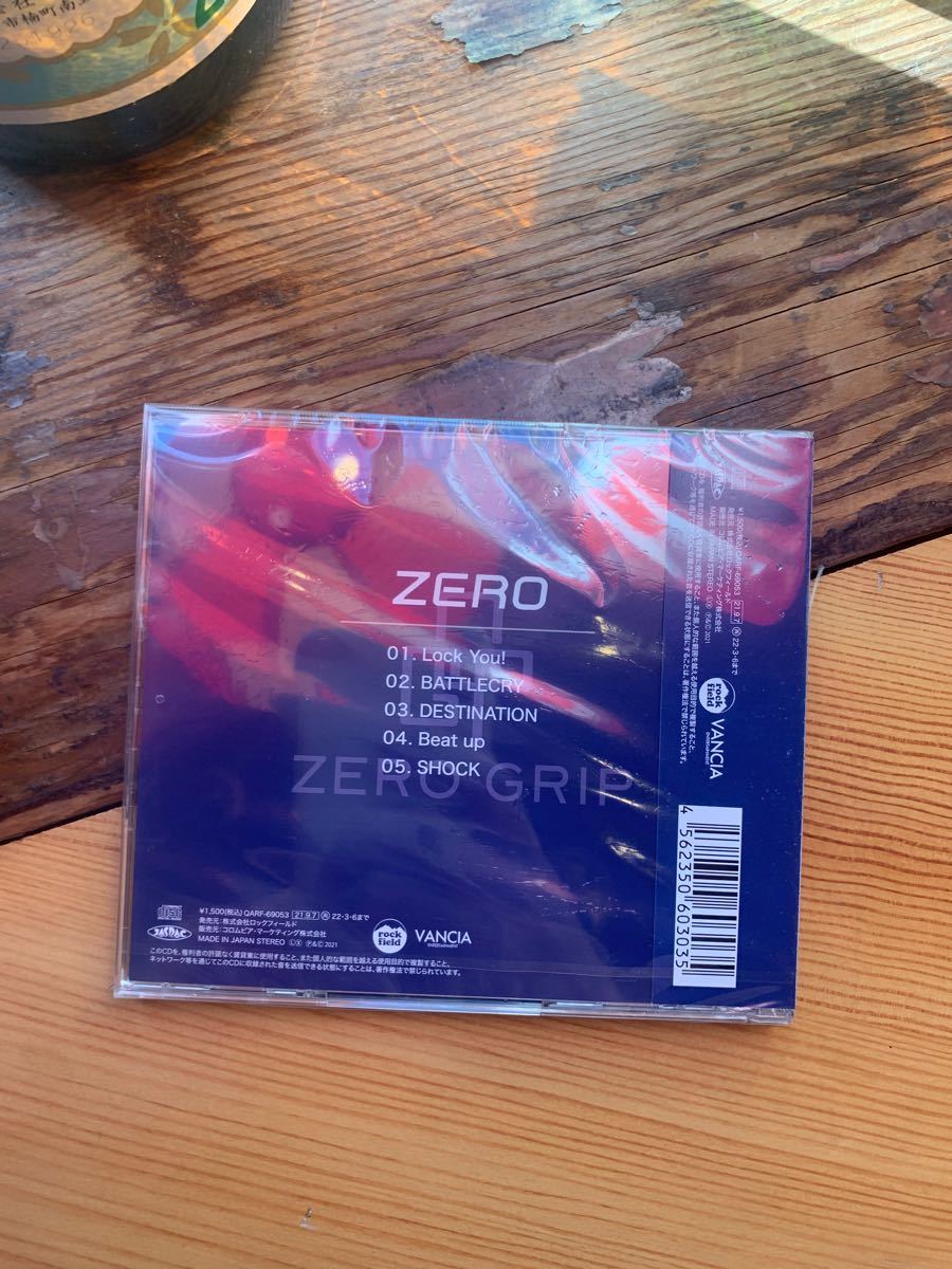 【CD】 ZERO GRIP／ZERO [TypeA]