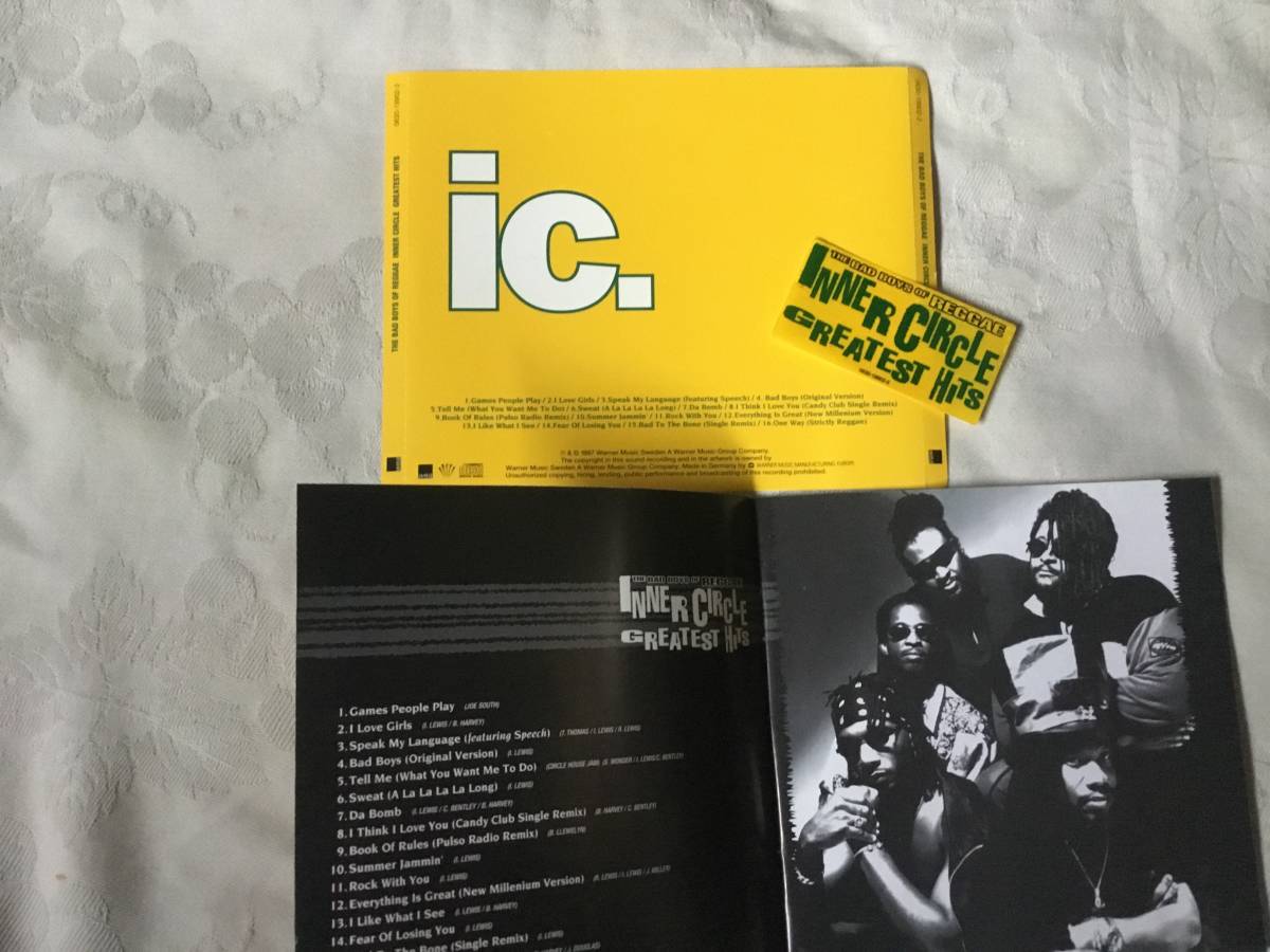 inner circle/Greatest Hits - Bad Boys Of Reggae★ブックレットと裏ジャケット 盤なし_画像2