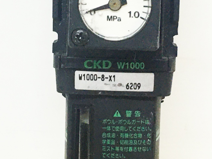 Yahoo!オークション - CKD フィルタレギュレータ W1000-8-X1 A-1618 Yahoo!オークション - CKD フィルタレギュレータ W1000-8-X1 A-1618