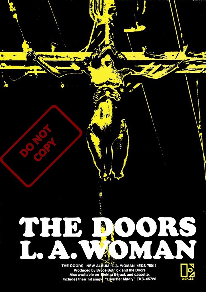 ポスター★ドアーズ The Doors「L.A. Woman」プロモーション★LAウーマン/ジム・モリソン/Jim Morrison_ポスターサイズ ： 297mm × 420mm