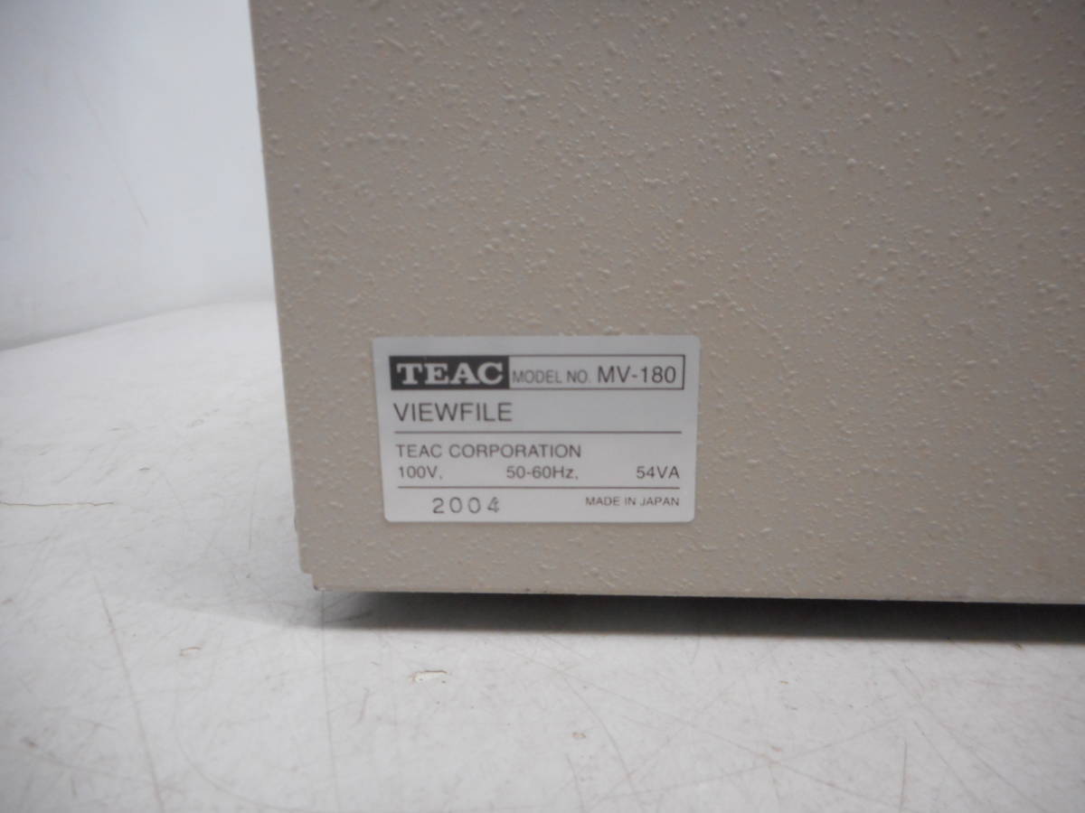 MK1148　TEAC MV-180 VIEWFILE 画像製品_画像6