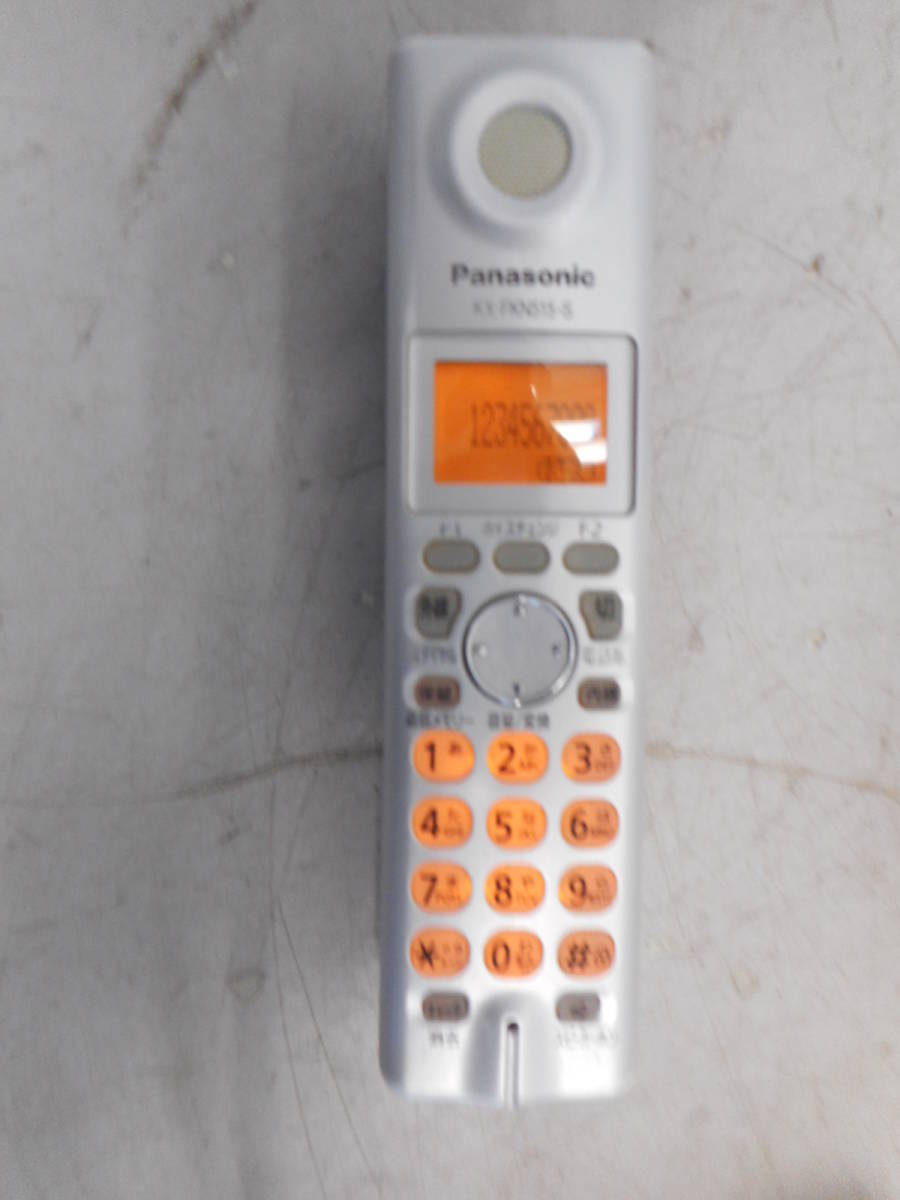 MK1228 Panasonic cordless telephone machine cordless handset KX-FKN515-S charger 