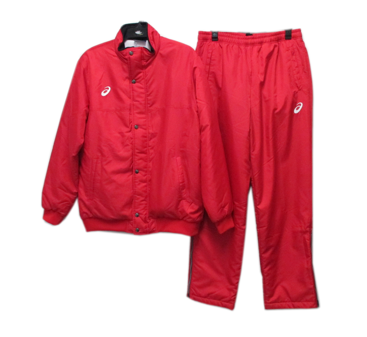 送料無料◆新品◆アシックス asics 中綿セットアップ・上下セット◆(S)◆XAW333・XAW433◆ウォーマージャケット・ウォーマーパンツ