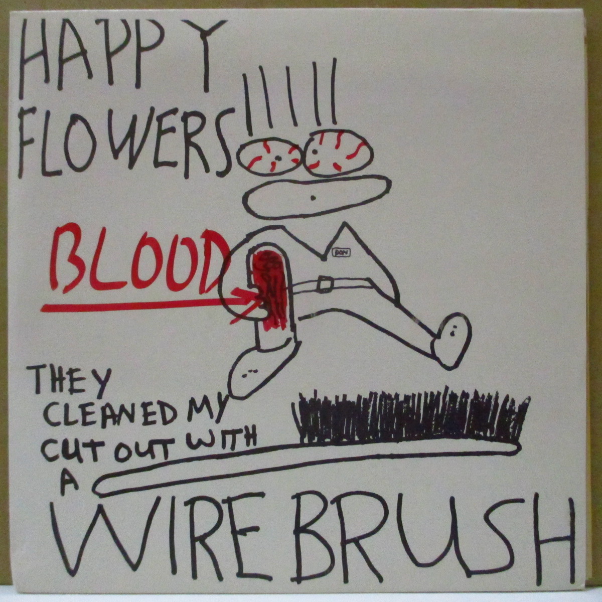 HAPPY FLOWERS-They Cleaned My Cut Out With A Wire Brush (US_画像1