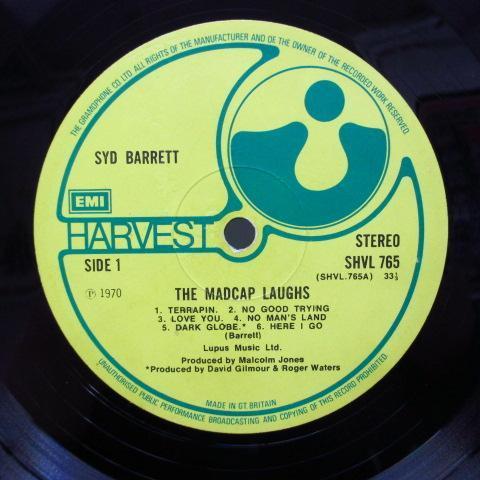 SYD BARRETT-The Madcap Laughs (UK '70 2nd Press/CGS)