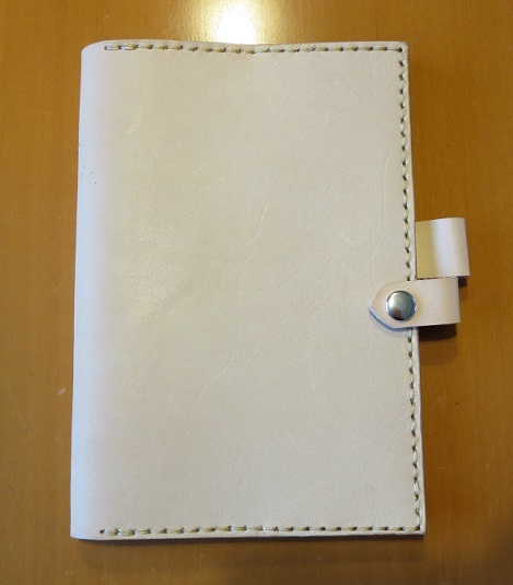 * leather notebook A6 Note book cover cow leather unused *