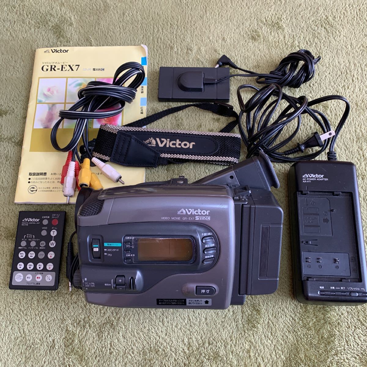 ジャンク扱い】ビクター VHSビデオムービー GR-EX7|Yahoo ジャンク扱い】ビクター VHSビデオムービー GR-EX7|Yahoo