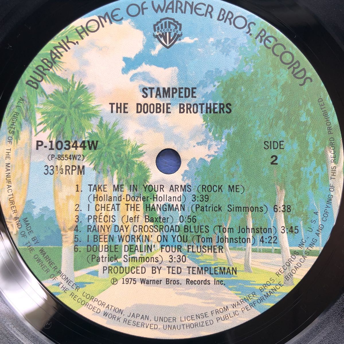 ドゥービー・ブラザーズ The Doobie Brothers Stampede スタンピード LP 見開きジャケット レコード 5点以上落札で送料無料S_画像6