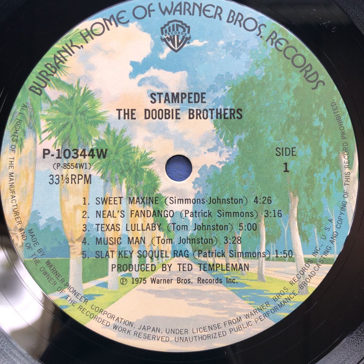 ドゥービー・ブラザーズ The Doobie Brothers Stampede スタンピード LP 見開きジャケット レコード 5点以上落札で送料無料S_画像5