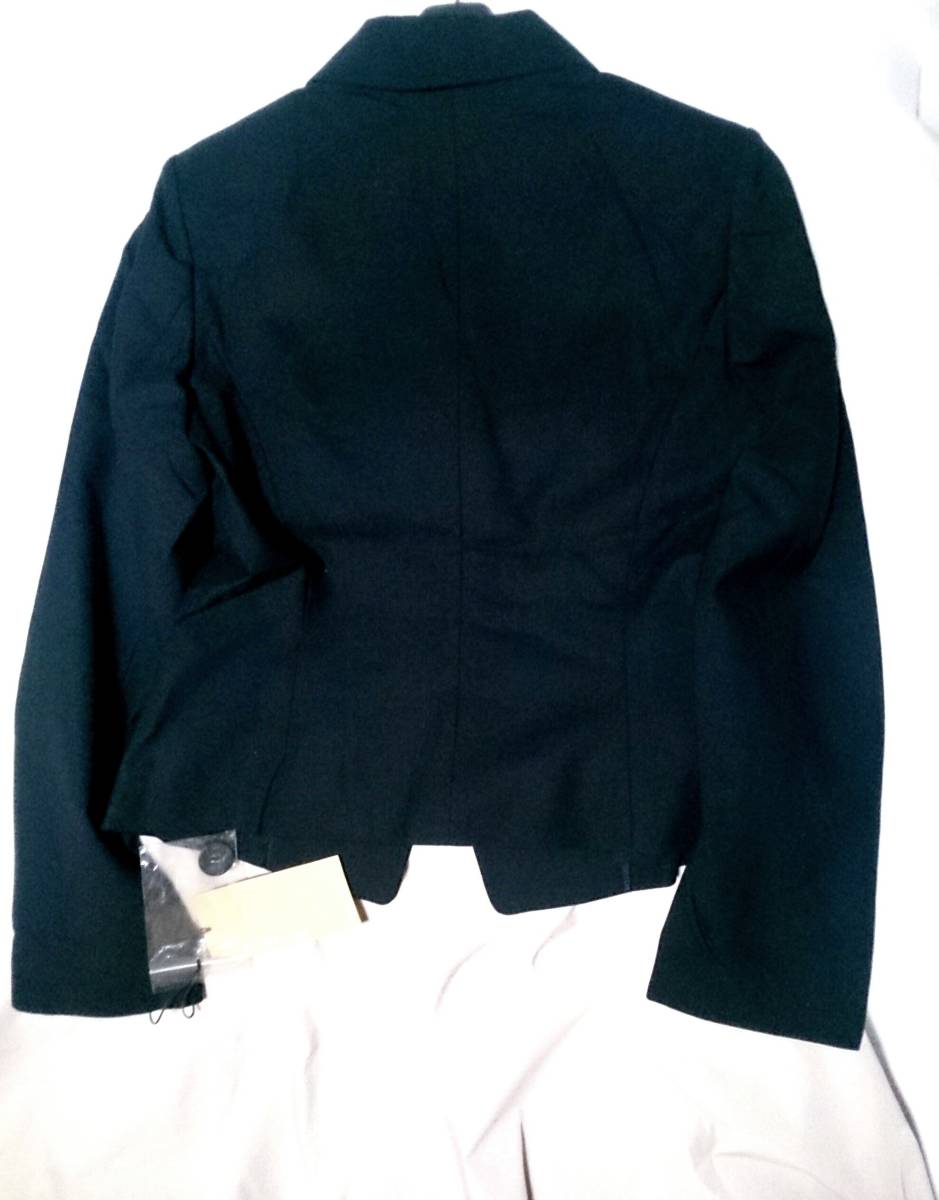 最高級 FOXEY BOUTIQUE 定価97900 フォクシー・ブティック ウールのスタンダードなジャケット サイズ40 ネイビー 新品タグ付き・付属品付き