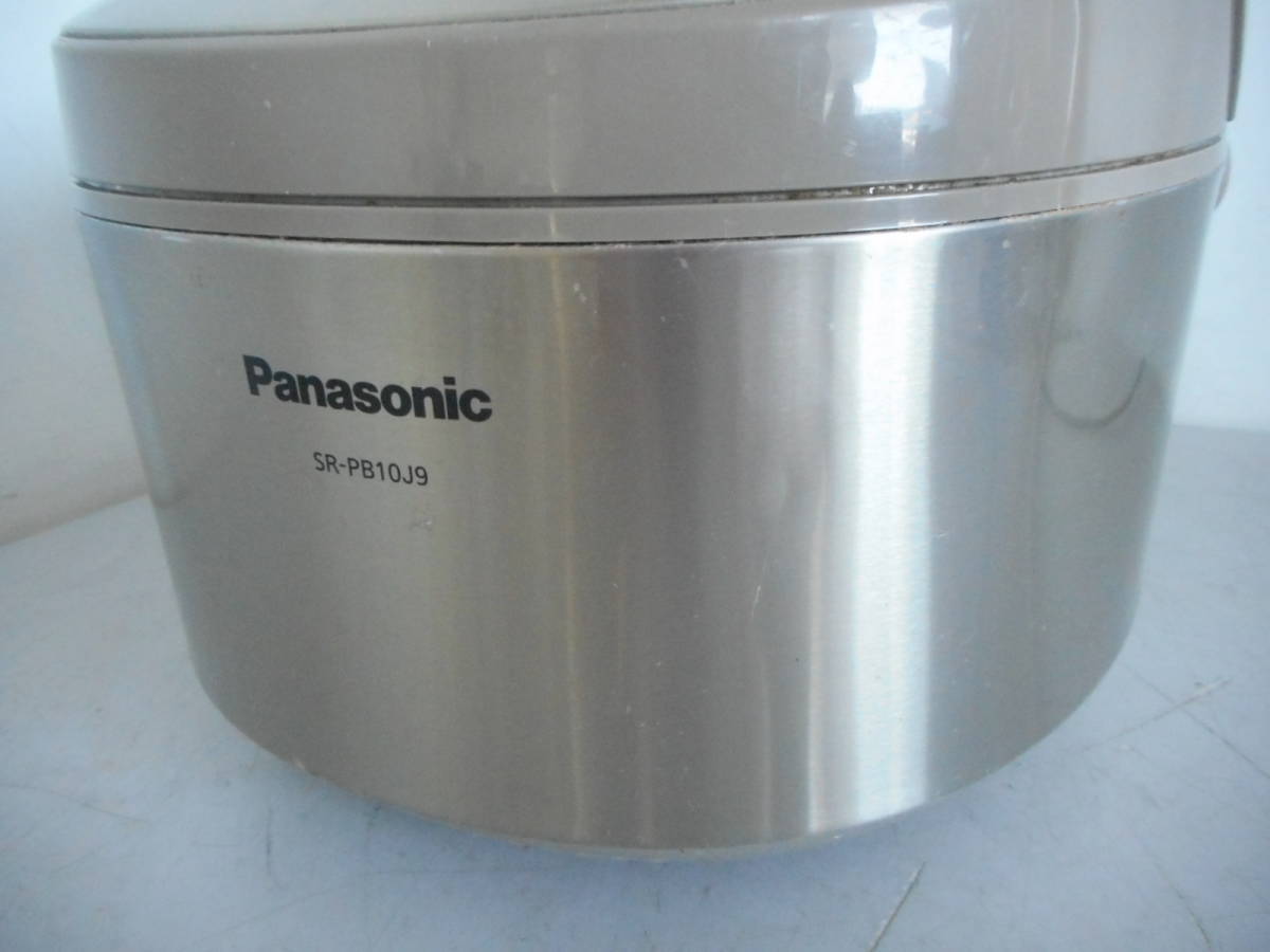 H9252　Panasonic 可変圧力IH炊飯ジャー SR-PB10J9　11年製_画像6