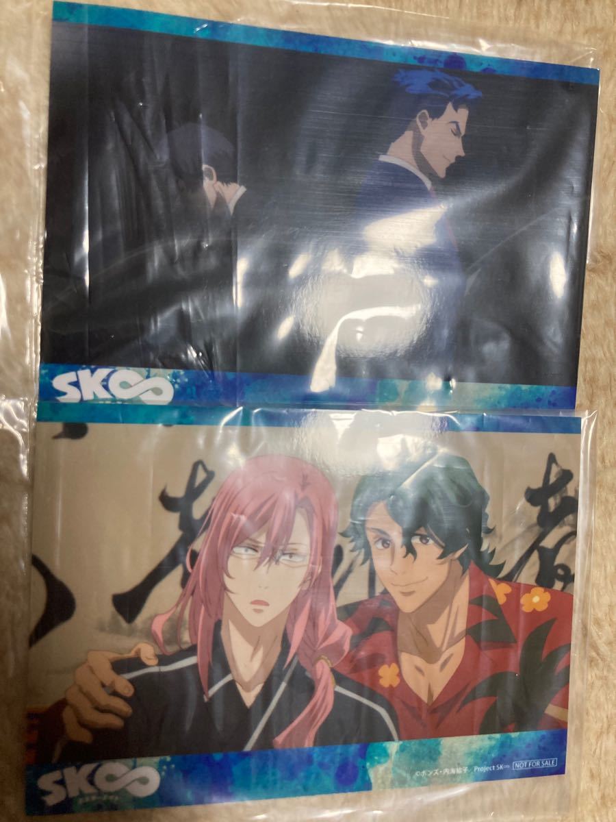 SK∞ DVD 1~6巻 完全生産限定版 アニメイト特典 アクスタ・クリアファイル 