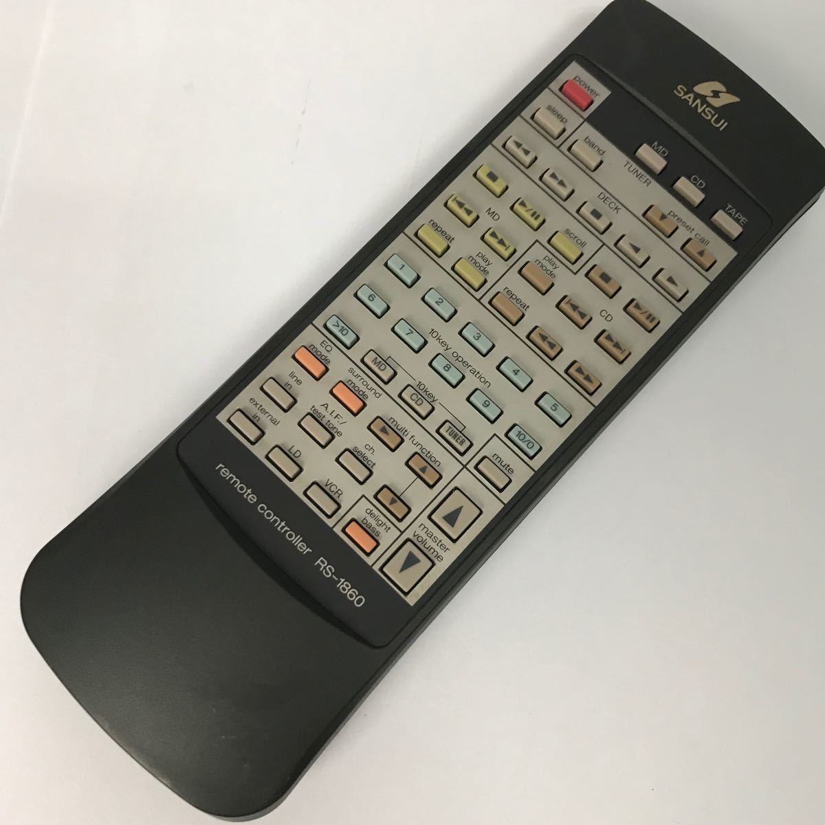SANSUI サンスイ AM/FMチューナーアンプ R11 純正 リモコン RS SANSUI サンスイ AM/FMチューナーアンプ R11 純正 リモコン RS