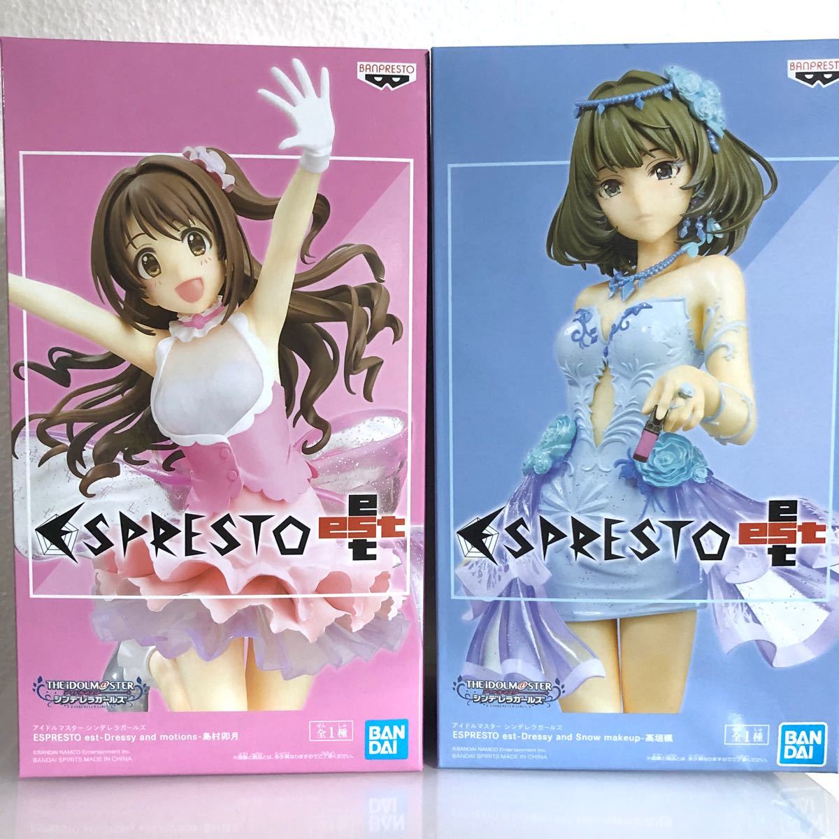 アイドルマスター シンデレラガールズ フィギュア 高垣楓 島村卯月