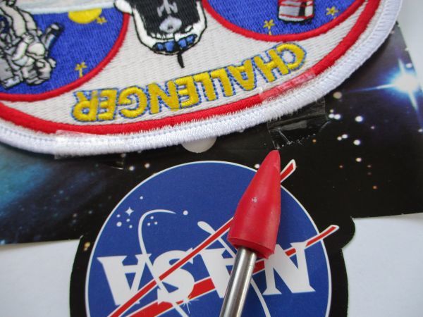 【送料無料】NASAスペースシャトル『STS-41-B』チャレンジャー刺繍ワッペン/パッチUSアップリケ宇宙飛行士ロケット U3_画像4