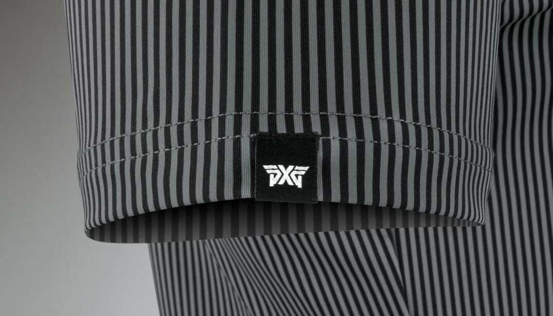 新品 PXG メンズポロシャツ 日本Mサイズ アスレチックフィット ピン