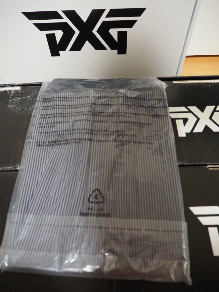 新品 PXG メンズポロシャツ 日本Mサイズ アスレチックフィット ピン