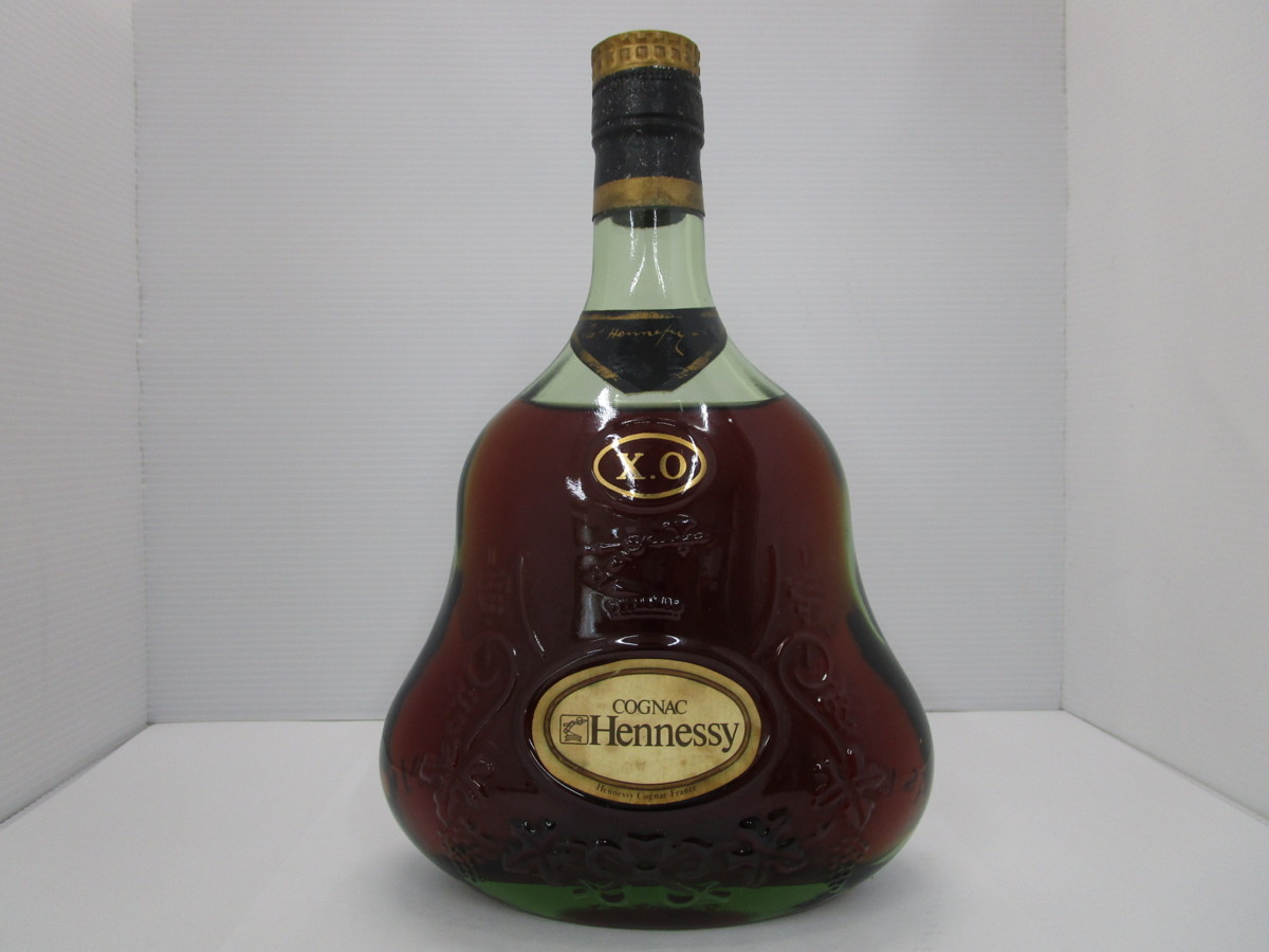 新発売の ヘネシー XO 旧 金キャップ グリーンボトル 700ml Hennessy COGNAC コニャックブランデー ※