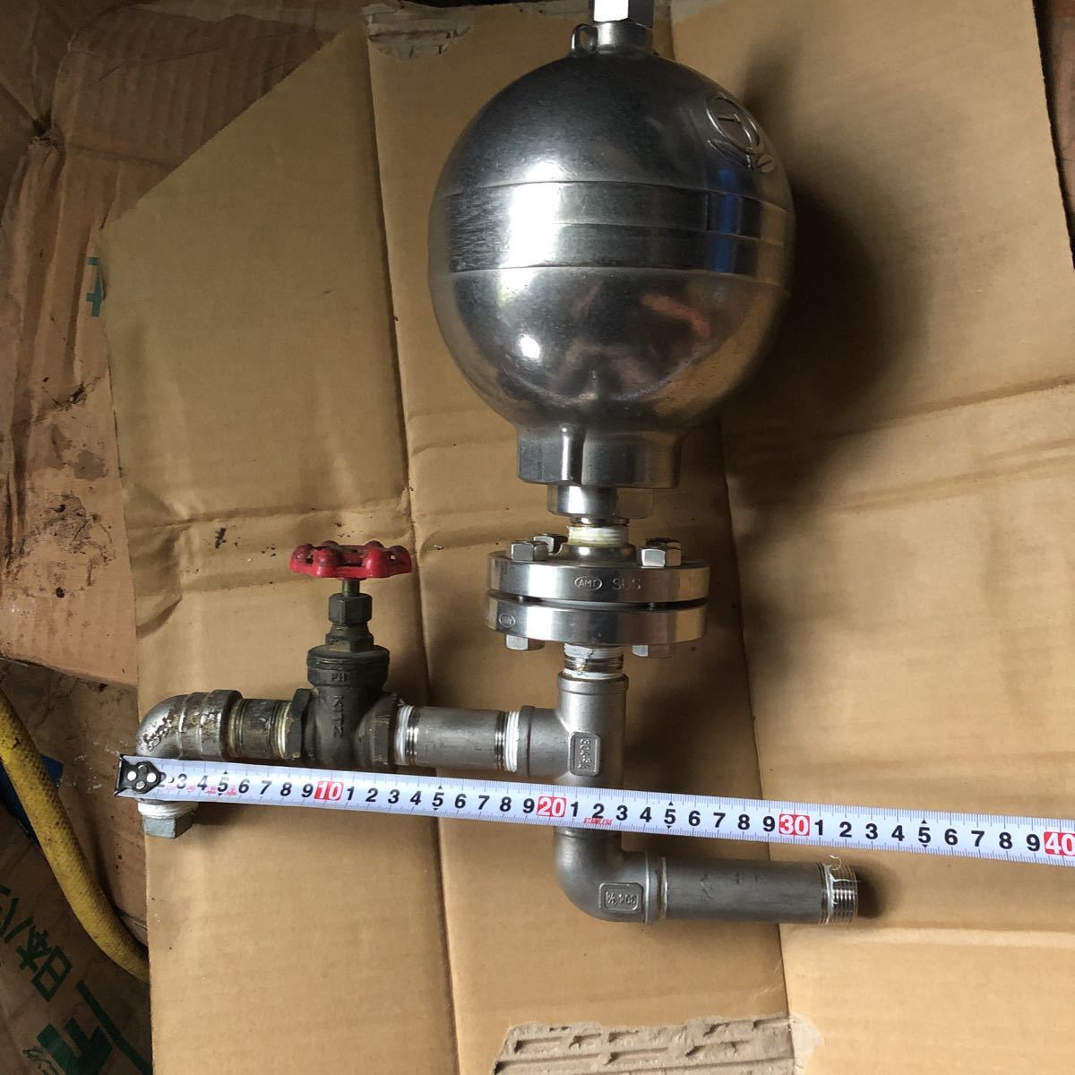 ショックレス ベン WHA-6F ステンレス 水撃防止機 水道 井戸 ショックレス ベン WHA-6F ステンレス 水撃防止機 水道 井戸