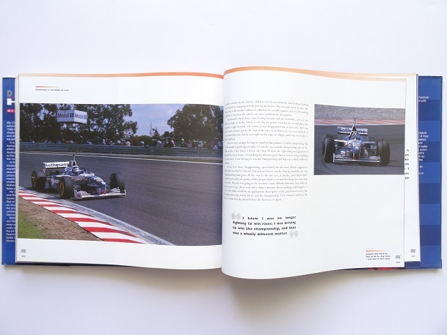 洋書◆デーモン・ヒル写真集 本 F1 ドライバー ウィリアムズ_画像7