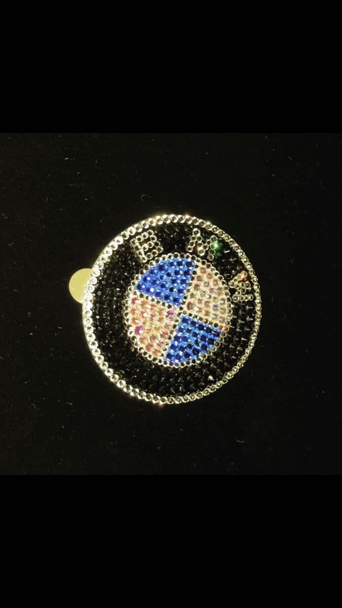 BMW steering gear emblem * Swarovski full construction 