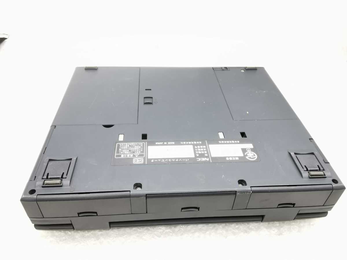 NEC PC-9821Nr13/D10 model B 旧型ノートPC ジャンク_画像4