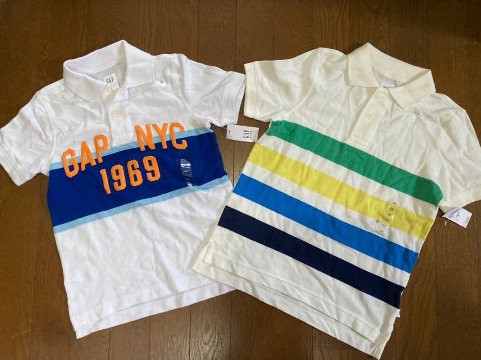  new goods GAP KIDS polo-shirt 2 pieces set white man . Kids 120 Gap Kids 
