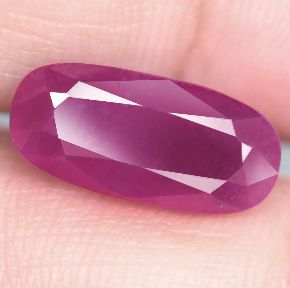 非加熱・天然ルビールース 4.85ct:2017】モザンビーク産 Natural Ruby