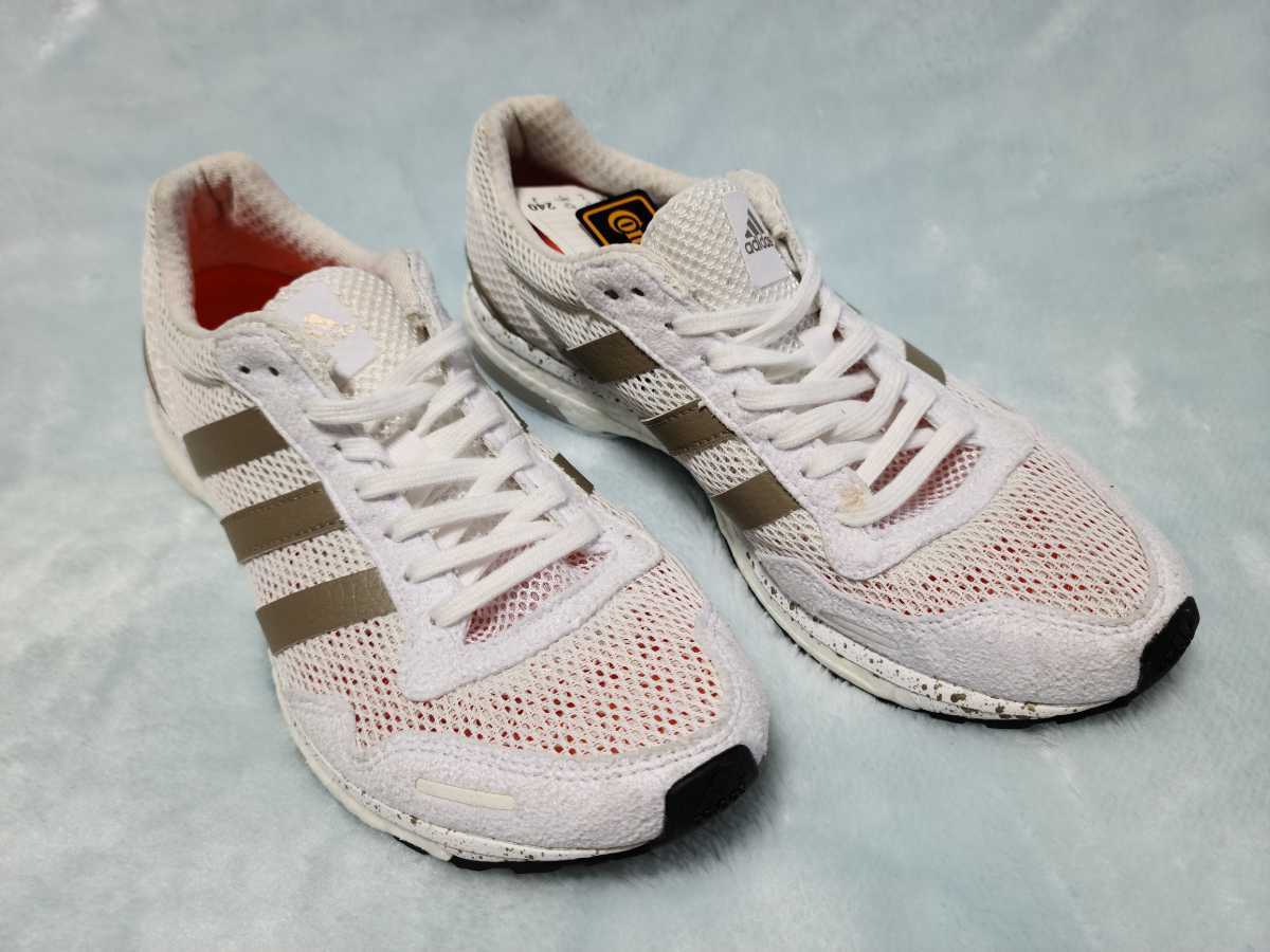 送料無料 新品 アディダス adidas ADIZERO JAPAN BOOST 3 レディース ランニングシューズ W 定価15,660円 タグ付 アディゼロ 現品限りです_画像1