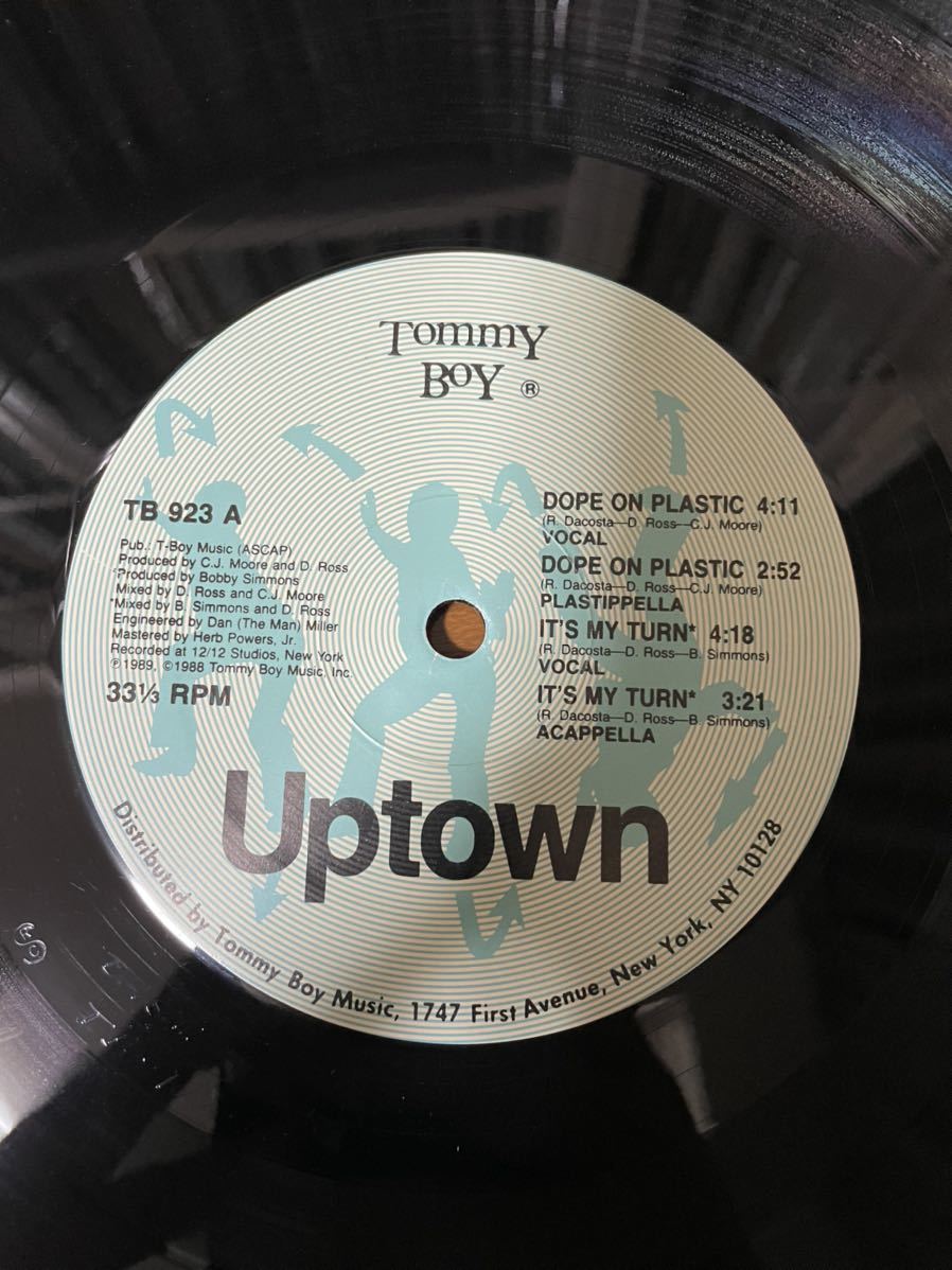 UPTOWN / DOPE ON PLASTIC / IT'S MY TURN 12inch LP レコード / HIPHOP / HIP HOP /_画像2