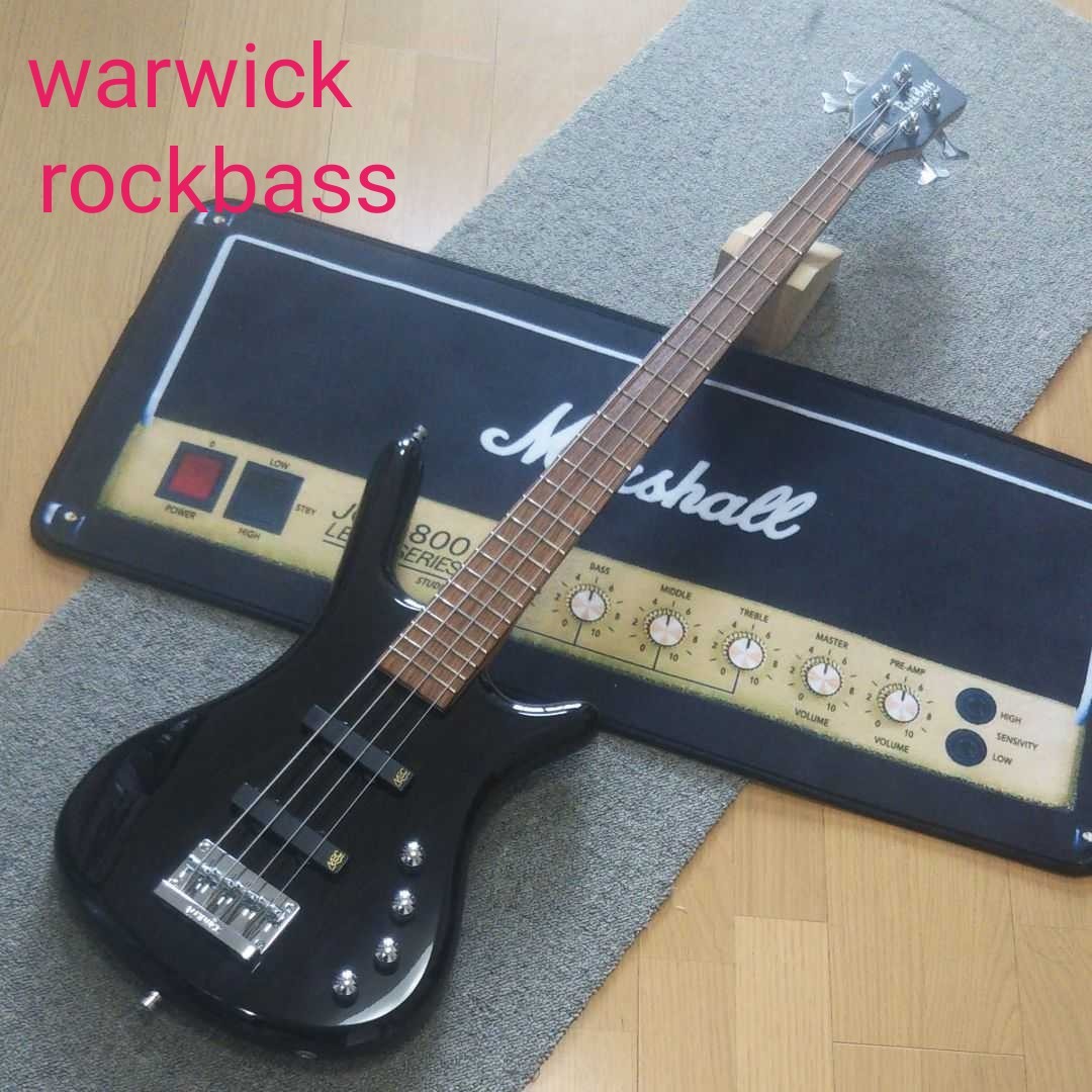 輝く高品質な warwick rockbass corvette アクティブベース エレキ