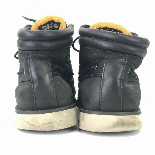 Timberland/ Timberland * натуральная кожа / кожа короткие сапоги / Work ботинки [27.0/ чёрный ]*P-107